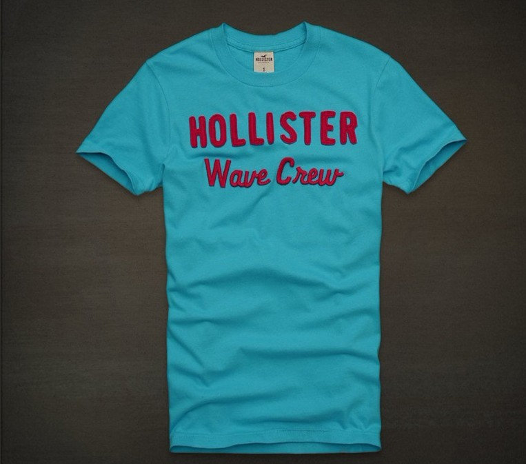 Tee shirt Hollister Bleu Homme